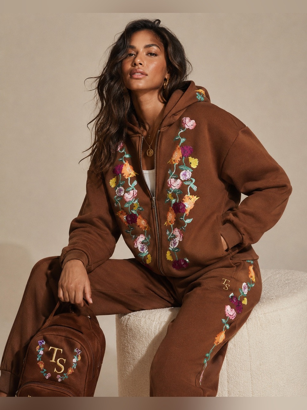 🌺 New! Taylor Swift Acoustic Piano Eras Tour Floral Hooded Zip Up Jacket